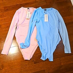 2 Shein Bodysuits Small